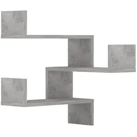 vidaXL Wandregal 40 x 40 x 50 cm Betongrau