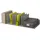 Paperflow 4933.02, Belegfach, flexible Einteilung, grau