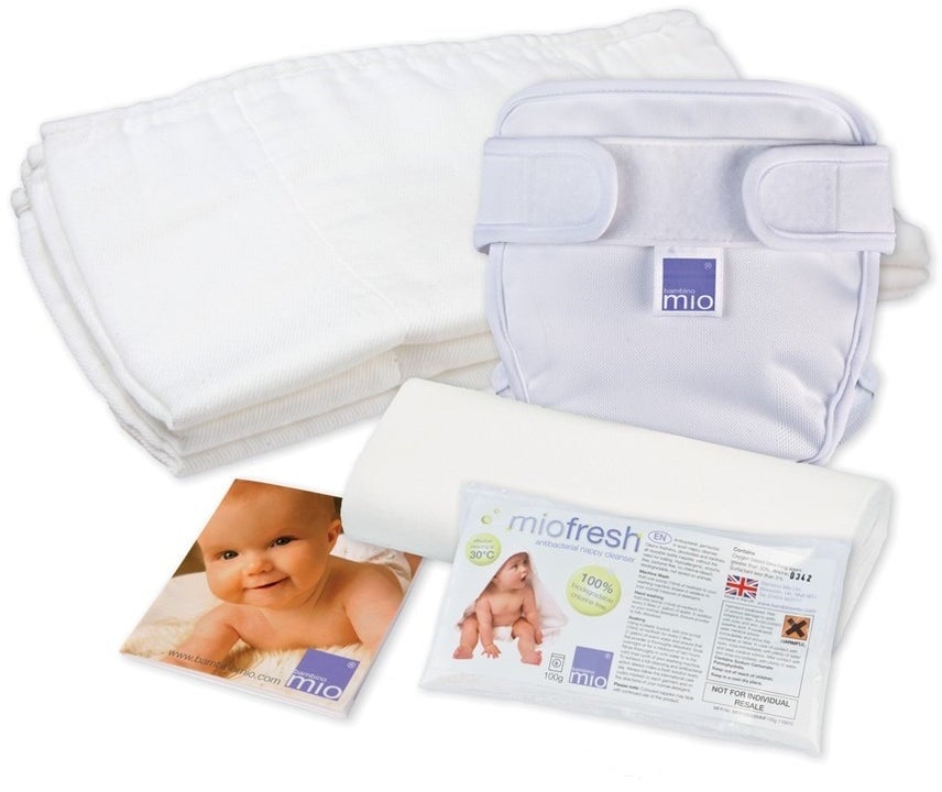 Bambinomio Miointro kit Newborn Set Wiederverwendbare Stoffwindeln Neugeborene bis 5kg