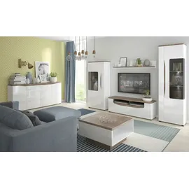 Möbel Kraft Kommode 189 x 88 x 40 cm Weiß