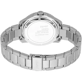 Esprit ES1G303M0075 Hudson Uhr Herrenuhr Edelstahl Datum Silber