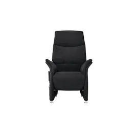 Polstermöbel Oelsa TV-Sessel Madrid Flachgewebe 80 x 110 x 0 cm Schwarz elektrisch