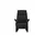 Polstermöbel Oelsa TV-Sessel Madrid Flachgewebe 80 x 110 x 0 cm Schwarz elektrisch