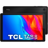 TCL TAB 8 4G Tablet (8 Zoll (20,3 cm) HD, Quad-Core, 2 GB RAM, 32 GB Speicher, erweiterbar auf 256 GB für MicroSD, Akku 4080 mAh, Android 11, Prime Black
