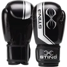 STING Handschuhe Sting Armalite Boxhandschuhe, Größe 12 in Schwarz black-silver