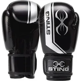 STING Handschuhe Sting Armalite Boxhandschuhe, Größe 12 in Schwarz black-silver