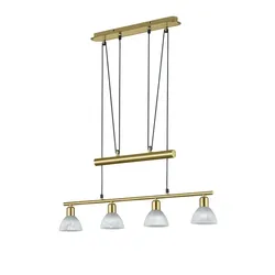 Attraktive 24W LED Pendel Hänge Leuchte Büro höhenverstellbar TRIO 371010408