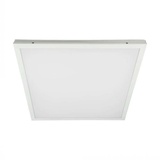 V-Tac Deckenlampe Büro Deckenleuchte Einbau LED Panel quadratisch, Tageslichtlampe Aufbau Deckenpanel weiß, LED 36W 3960lm 6500K, LxBxH 59,5x59,x5x3 cm