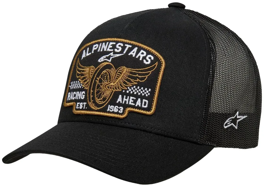 Alpinestars Heritage Patch Trucker, capuchon - Noir - Taille unique