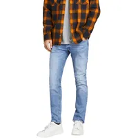 JACK & JONES Herren JJIGLENN JJORIGINAL MF 030 Noos Jeans mit Stretch-Anteil Modell Glenn Jeansblau, 32/34