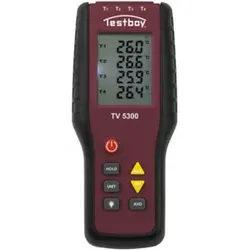 Testboy Vier-Kanal-Thermometer TV 5300