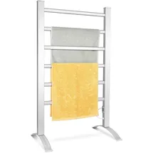 Costway Handtuchwärmer 2 in 1 Aluminium 100W