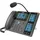 Fanvil SIP-Phone X210i, schwarz, Telefon, Schwarz, Grau,