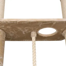 Happy Pet HAPPYPET XXL Kratzbaum 280 cm Creme-Beige
