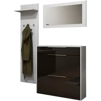 Borchardt Möbel Garderoben-Set, (3 St.), schwarz