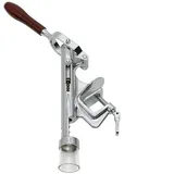 ich-zapfe Weinflaschenentkorker für Tischbefestigung - verchromt