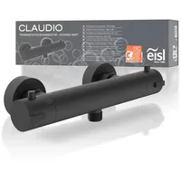 Eisl Thermostat Duscharmatur Claudio Schwarz Matt