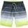 BENCH Badeshorts Sunset Grau/Gelb S