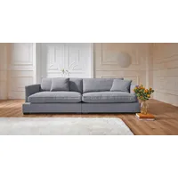 Guido Maria Kretschmer Home & Living Guido Maria Kretschmer Home&Living Big-Sofa »Annera«, weicher Sitzkomfort, mit extra tiefen Sitzflächen, Füllung mit Federn grau