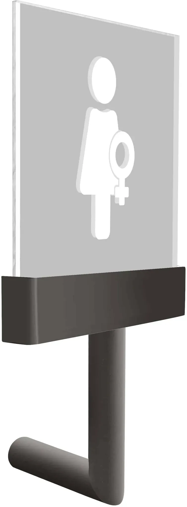 qles LBFB6050 Licht-Board Frontal, für Merten D-Life, beleuchtet/LED/warmweiß (3000k), Nickelmetallic, Metall, IP44