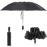 InnovaGoods Regenschirm mit umgekehrter Faltung und mit LED Folbrella InnovaGoods