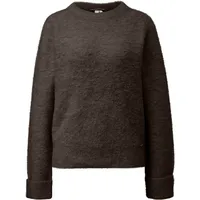 QS Bouclé-Pullover beige XXL