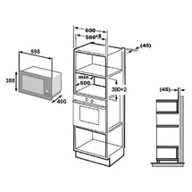 Beko BMGB25332BG Schwarz
