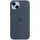 Apple iPhone 14 Silikon Case mit MagSafe Sturmblau