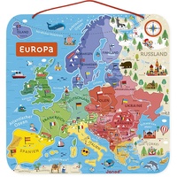 Janod Puzzle Magnetisches Puzzle Europa«, bunt
