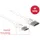 DeLock HDMI-Kabel 0,25 m Weiß