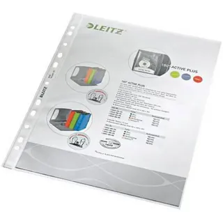 Leitz Prospekthülle A4 genarbt, 0.09 mm Transparent 47900000 100 Stück