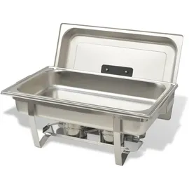 vidaXL Chafing Dish Set 4-tlg. Edelstahl