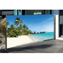 Westerholt Seitenmarkise 160 x 300 cm Mehrfarbig Stahl