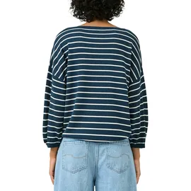 QS Strickpullover blau/bunt M