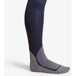 Reitsocken 700 Erwachsene marineblau 39/42