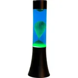 I-TOTAL - Flüssige Lavalampe 40 CM (Blau Grun Flared)