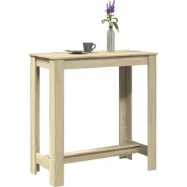 vidaXL Bartisch Sonoma-Eiche 102x50x103,5 cm Holzwerkstoff