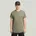 Ribbed Kurzarm-T-Shirt Shamrock M