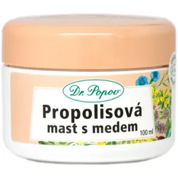 Dr. Popov Herbal ointments Propolis with honey Salbe für juckende und gereizte Haut 100 ml