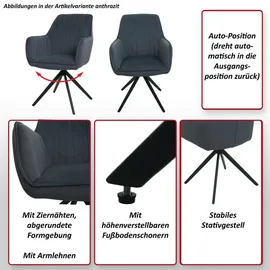 MCW Esszimmerstuhl L79 2er-Set Creme-Beige
