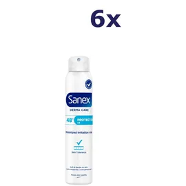 Sanex Deodorant-Spray Antitranspirant Derma Care Protector 6 x 200 ml