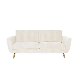 SOHO Einzelsofa  Smilla ¦ creme ¦ Maße (cm): B: 217 H: 92 T: 85