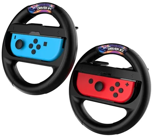 Twin Wheel Pack with Sticker Kit - Miscellaneous Lenkrad - Nintendo Switch