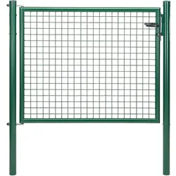 Gust. Alberts GmbH & Co. KG Gartentor einflügelig grün RAL 6005, 1.250 mm x 1.000 mm