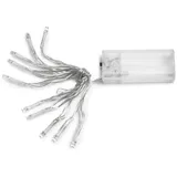 VBS LED-Lichterkette Kunststoff 10 LEDs 1,5 m Weiß