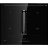 Klarstein Induktionskochfeld mit Dunstabzug 60 cm Schwarz