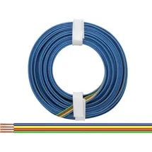Donau Elektronik 418-5 Litze 4 x 0.14mm2 Grün, Rot, Gelb, Blau 5m