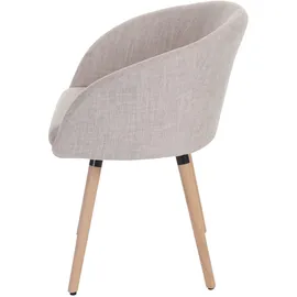 MCW Esszimmerstuhl Vaasa T633 Textil creme/grau 6er Set