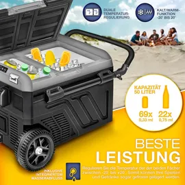 tillvex Kompressor Kühlbox 50 l