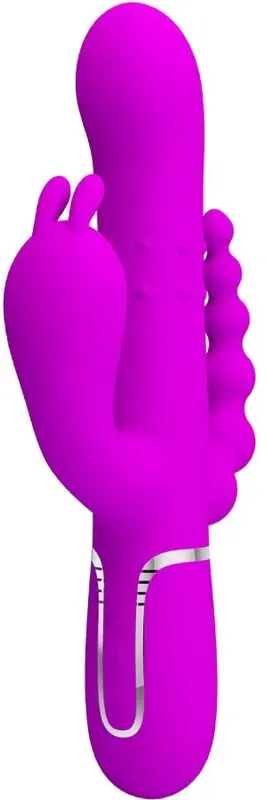 PRETTY LOVE - Cammy Triple Vibrator Multifunktion 4-in-1 Rosa